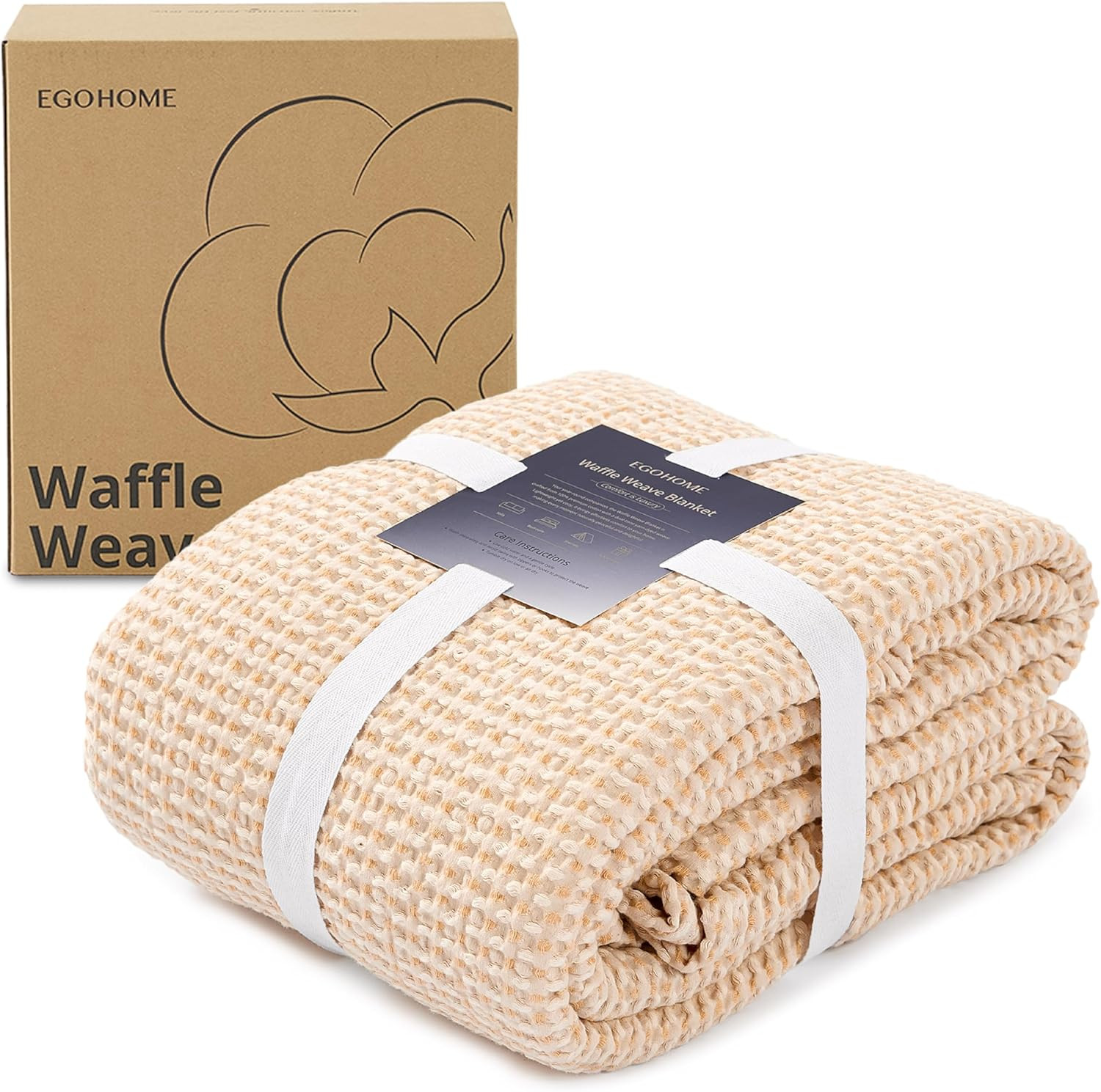 Cotton Waffle Blanket